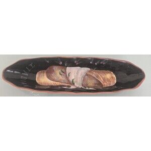 Certified International Kate McRostie Bread Platter 16” Tuscan Serving Tray Hand